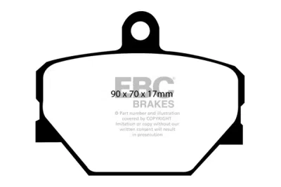EBC sada brzd PDKF | destičky Ultimax & kotouče Standard přední PDKF1808