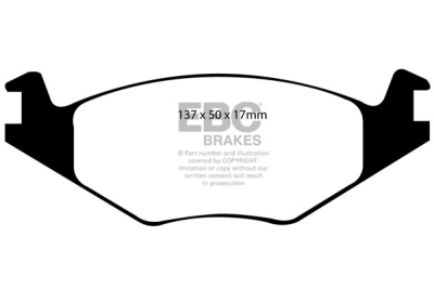 EBC sada brzd PDKF | destičky Ultimax & kotouče Standard přední PDKF1807