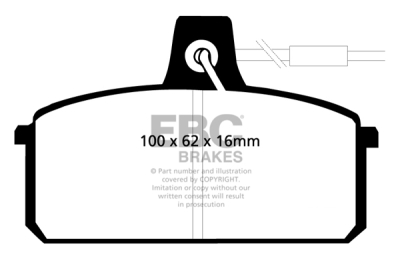 EBC sada brzd PDKF | destičky Ultimax & kotouče Standard přední PDKF1868