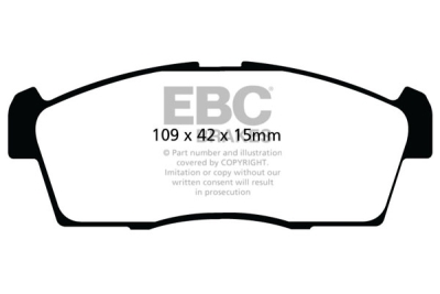 EBC sada brzd PDKF | destičky Ultimax & kotouče Standard přední PDKF1854