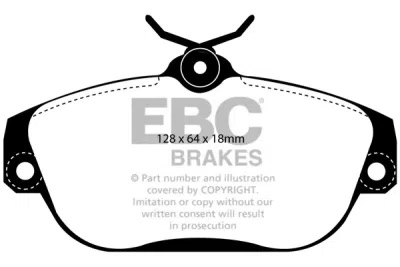 EBC sada brzd PD40K | destičky Ultimax & kotouče Standard PD40K2094