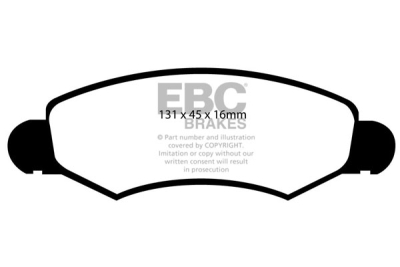EBC sada brzd PDKF | destičky Ultimax & kotouče Standard přední PDKF1834