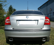 FOX Nerezový výfuk | Zadní tlumič - Skoda Octavia (1Z), 2.0 TDi, 2004-0, SK061003-593