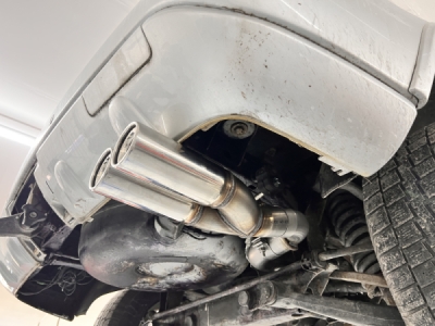 Mercedes M-Klasse Typ W163 - Facelift Endschalldämpfer (Eingang zweiflutig) - 2x80 Typ 13 FOX MB060071-070