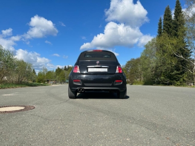 Fiat 500/ 500C final silencer - 2x80 type 25