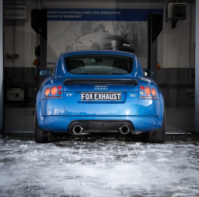 Audi TT Typ 8N quattro final silencer exit right/left  - 1x1