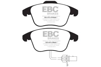 EBC sada brzd PD08KF | destičky Yellowstuff & kotouče Ultimax přední PD08KF051