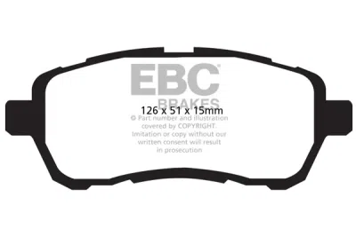 EBC sada brzd PD01KF | destičky Greenstuff & kotouče Standard přední PD01KF1421