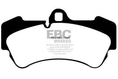 EBC sada brzd PD04KF | destičky Bluestuff & kotouče Standard přední PD04KF510