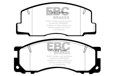 EBC sada brzd PD01KF | destičky Greenstuff & kotouče Standard přední PD01KF1476