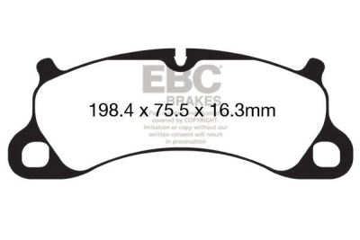 EBC Bluestuff NDX | brzdové destičky přední  DP52144NDX