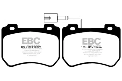 EBC sada brzd PD01KF | destičky Greenstuff & kotouče Standard přední PD01KF043