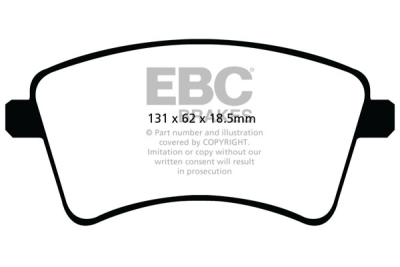 EBC sada brzd PD01KF | destičky Greenstuff & kotouče Standard přední PD01KF903