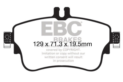EBC sada brzd PD01KF | destičky Greenstuff & kotouče Standard přední PD01KF900