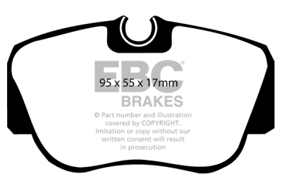EBC sada brzd PD01KF | destičky Greenstuff & kotouče Standard přední PD01KF979