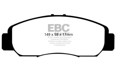 EBC sada brzd PD08KF | destičky Yellowstuff & kotouče Ultimax přední PD08KF271