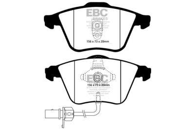 EBC sada brzd PD01KF | destičky Greenstuff & kotouče Standard přední PD01KF089