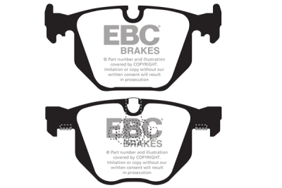 EBC sada brzd PD01KR | destičky Greenstuff & kotouče Standard zadní PD01KR164