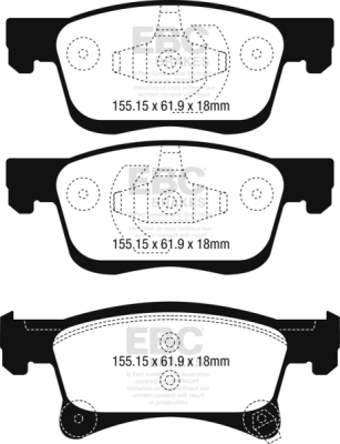 EBC sada brzd PD06KF | destičky Greenstuff & kotouče Ultimax přední PD06KF735