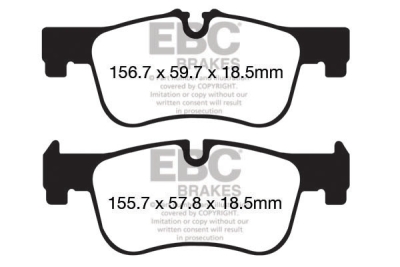 EBC sada brzd PD06KF | destičky Greenstuff & kotouče Ultimax přední PD06KF084