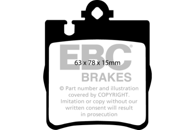 EBC sada brzd PD01KR | destičky Greenstuff & kotouče Standard zadní PD01KR490