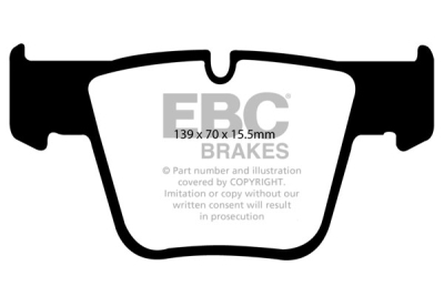 EBC Yellowstuff | brzdové destičky přední DP41941R