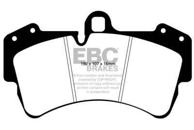 EBC Bluestuff NDX | brzdové destičky přední DP51473NDX
