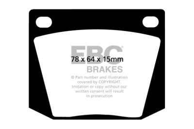 EBC sada brzd PD01KF | destičky Greenstuff & kotouče Standard přední PD01KF146