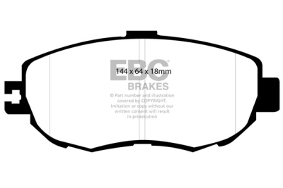 EBC sada brzd PD06KF | destičky Greenstuff & kotouče Ultimax přední PD06KF365