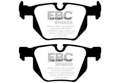 EBC sada brzd PD04KR | destičky Bluestuff & kotouče Standard zadní PD04KR269