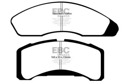 EBC sada brzd PD01KF | destičky Greenstuff & kotouče Standard přední PD01KF595