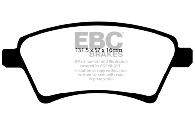 EBC sada brzd PD01KF | destičky Greenstuff & kotouče Standard přední PD01KF502