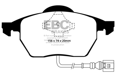 EBC Greenstuff | brzdové destičky přední DP21330