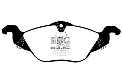 EBC Greenstuff | brzdové destičky přední DP21184