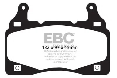EBC sada brzd PD04KF | destičky Bluestuff & kotouče Standard přední PD04KF753