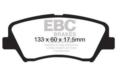 EBC sada brzd PD06KF | destičky Greenstuff & kotouče Ultimax přední PD06KF819