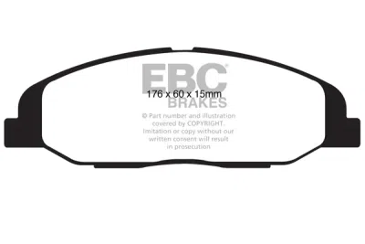 EBC sada brzd PD01KF | destičky Greenstuff & kotouče Standard přední PD01KF254