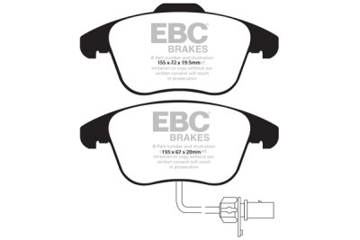 EBC Greenstuff | brzdové destičky přední DP21998
