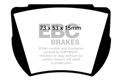 EBC sada brzd PD01KF | destičky Greenstuff & kotouče Standard přední PD01KF520