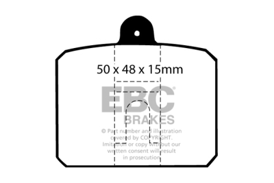 EBC sada brzd PD02KF | destičky Redstuff & kotouče Standard přední PD02KF304