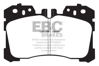 EBC sada brzd PD01KF | destičky Greenstuff & kotouče Standard přední PD01KF831