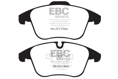 EBC Greenstuff | brzdové destičky přední DP22040