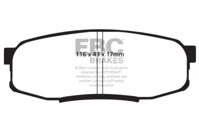 EBC sada brzd PD13KR | destičky Yellowstuff & koutouče TurboGroove zadní PD13KR477