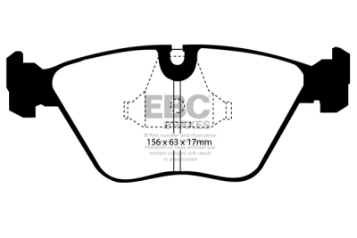 EBC sada brzd PD06KF | destičky Greenstuff & kotouče Ultimax přední PD06KF202