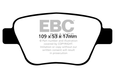 EBC sada brzd PD16KR | destičky Greenstuff & kotouče BSD zadní PD16KR082