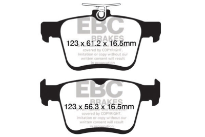 EBC sada brzd PD16KR | destičky Greenstuff & kotouče BSD zadní PD16KR084