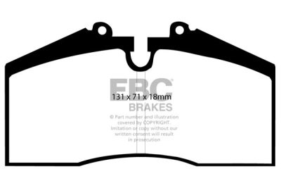EBC RP-1 Full Race | brzdové destičky přední  DP8767RP1