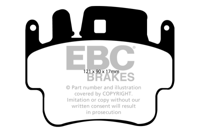 EBC Bluestuff NDX | brzdové destičky přední DP51514NDX