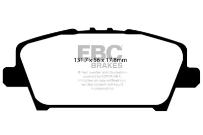 EBC Greenstuff | brzdové destičky přední DP21901