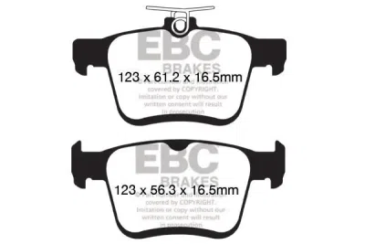 EBC sada brzd PD08KR | destičky Yellowstuff & kotouče Ultimax zadní PD08KR414